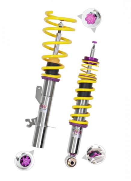 KW Clubsport 3 Wege Gewindefahrwerk 991 Turbo